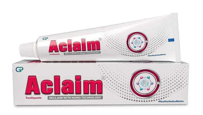 Aclaim for sensitivity relief and enamel protection