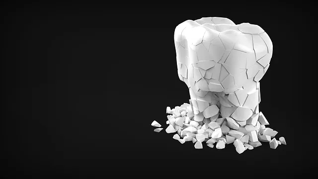 damaged Tooth enamel