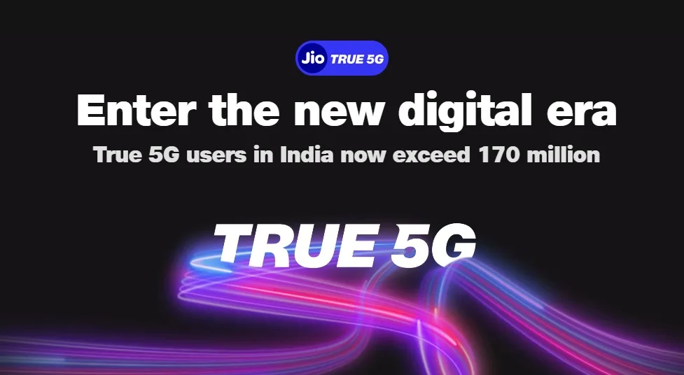 Jio logo for India’s best 5G network